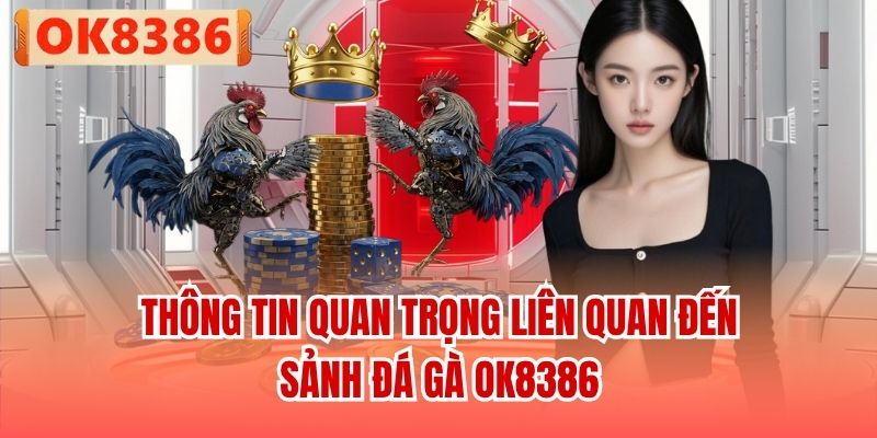 Thông tin quan trọng liên quan đến sảnh Đá gà OK8386
